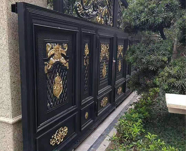 别墅平移大门
