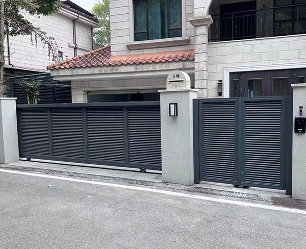 重庆铝艺平移大门